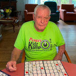 Greenway Manor residents enjoying common area